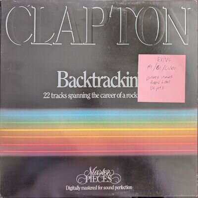 Eric Clapton Backtrackin' Vinyl Record EX/VG ERIC 1 1984 1st Press