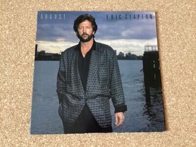 August by Eric Clapton (Record, 1986) France