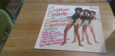 SWEET SOUL EXPERIENCE SUPREME SOUNDS 1st UK VINYL LP 1974 THE SUPREMES MOTOWN