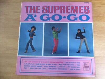 Supremes A GO-GO LP TAMLA MOTOWN 1966 MONO TML11039