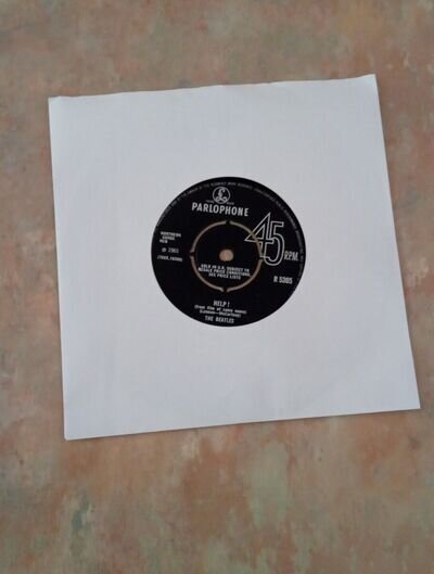 The BEATLES Help!/I'm Down 7" Parlophone Record 45rpm