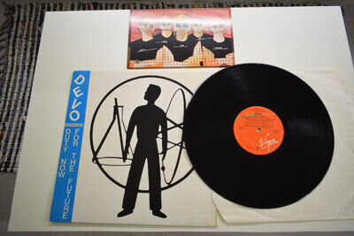 Devo - Duty Now For The Future LP 1979 UK Vinyl with post card ex