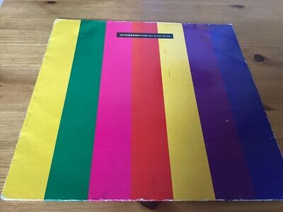 Pet Shop Boys Introspective. Parlophone Records PCS 7325 LP 1988. A1/B1 First