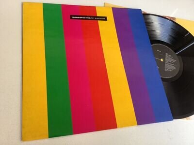 “INTROSPECTIVE” PET SHOP BOYS ORIG. 1st PRESS 1988 UK VINYL LP SUPERB N.MINT