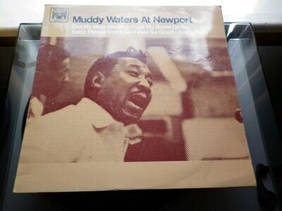 Muddy Waters-Muddy Waters At Newport LP-Marble Arch Records, MAL 661, 1967 EX