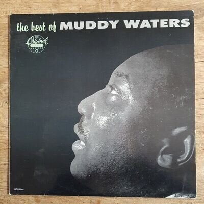 "The Best Of MUDDY WATERS" Italy reissue, Vinyl LP, Chess GCH 8044, VG+/VVG