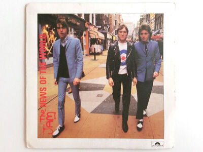 THE JAM NEWS OF THE WORLD POLYDOR 2058 995 PAUL WELLER MOD