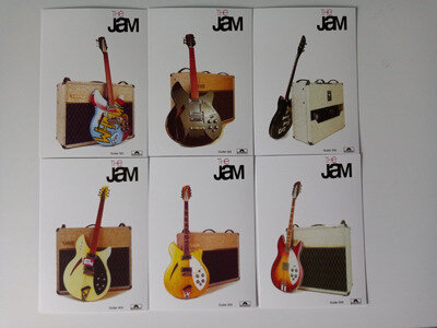 THE JAM BOX SET .SET OF 6 NEW COLOUR 6X4 PHOTO`S.PAUL WELLER.FREE POST.