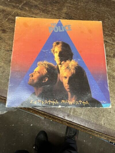 The Police 12” Vinyl Album Zenyatta Mondatta 1980 A&M Label Orig Cover Wear. X