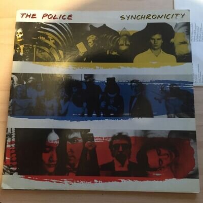 THE POLICE Synchronicity Vinyl LP STING Every Breath You Take King Of Pain A&M