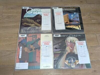 Rare Grateful Dead Collection! OG Record Job Lot! Jerry Garcia. EX Vinyl!