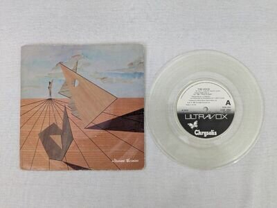 Ultravox The Voice 7'' Clear Vinyl Record 1981 Chrysalis CHS 2559 Free Postage