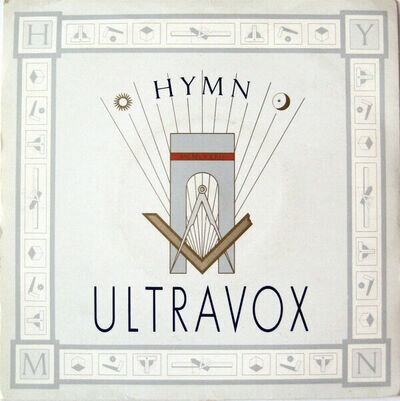 Ultravox - Hymn - Used Vinyl Record 7 - R1362z