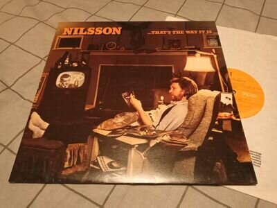 HARRY NILSSON - ...THAT'S THE WAY IT IS - ORIGINAL UK LP IN GATEFOLD SLEEVE