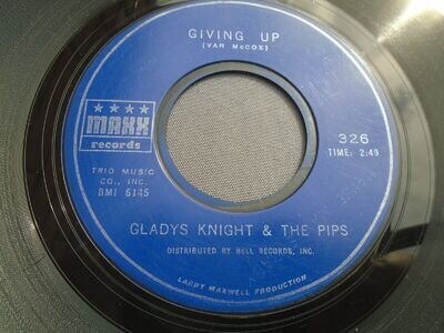 MOTOWN / NORTHERN 45 - GLADYS KNIGHT & THE PIPS = GIVING UP = MAYBE MAYBE BABY