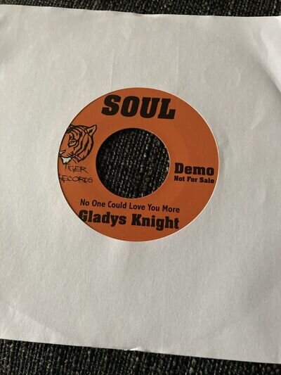 GLADYS KNIGHT NO ONE COULD LOVE YOU MORE LTD EDITION NORTHERN SOUL MOD NEW DEMO