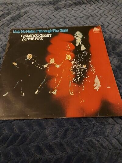 GLADYS KNIGHT & THE PIPS.HELP ME MAKE IT THROUGH THE NIGHT LP.TAMLA.STML 11226.