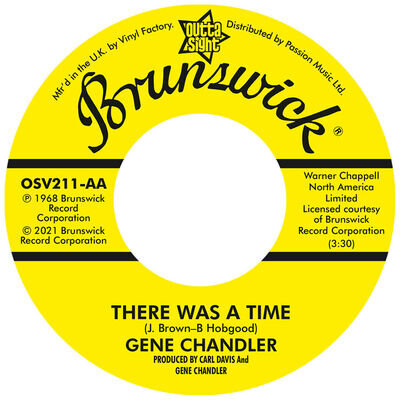 GENE CHANDLER / JOHNNY JONES "THERE WAS A TIME c/w PURPLE HAZE" 1968 NORTHERN