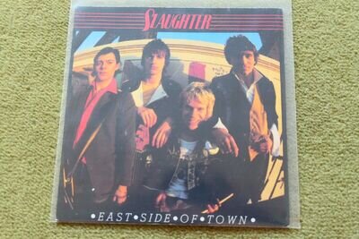 SLAUGHTER – EAST SIDE OF TOWN 7″ – Nr MINT UK PUNK SLAUGHTER AND THE DOGS