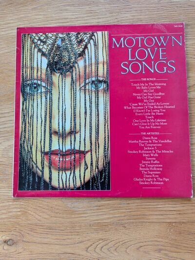 Mowtown Love Songs 12" Vinyl,Pickwick – TMS 3509, 1982