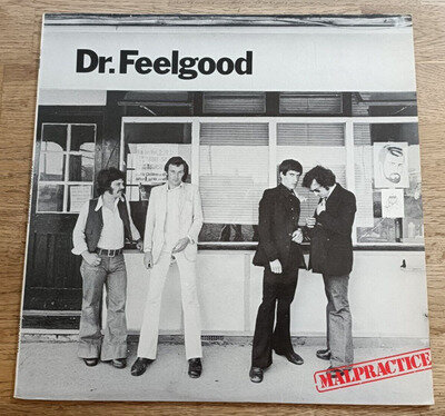 Dr Feelgood LP Malpractice UK United Artists 1st Press INCREDIBLE VINYL PUNK