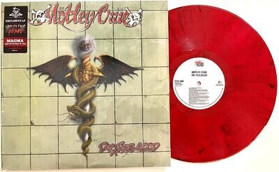 Motley Crue - Dr. Feelgood Limited Edition 1/1000 Magma Vinyl LP New 100% MINT