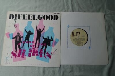 DR FEELGOOD LP A CASE OF THE SHAKES UK UNITED ARTISTS 1980 EXC R&B PUB ROCK