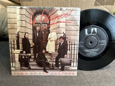 DR FEELGOOD - Down At The Doctors 7” Single Vinyl Record United Artists 1978 Vg+