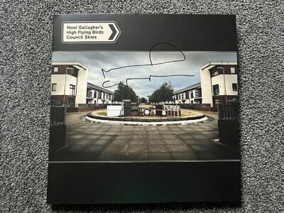 noel gallagher signed council skies