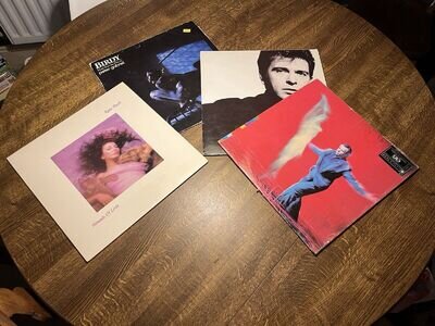 kate bush hounds of love 1985 vinyl with PROMO & Peter Gabriel Vinyl Job Lot