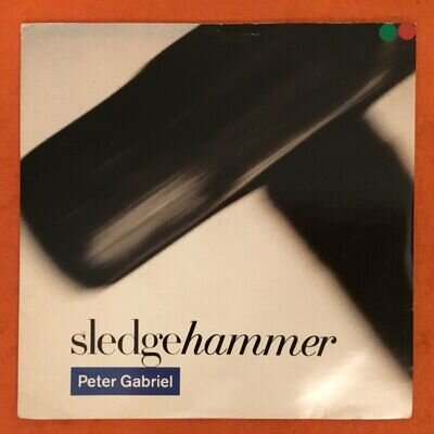 Peter Gabriel- Sledgehammer - Virgin Records 7” 1986