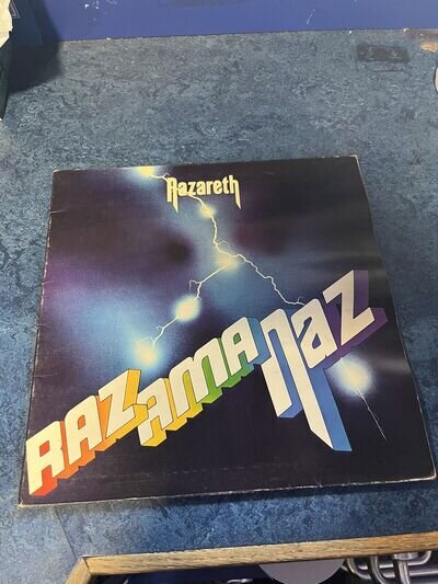 Nazareth: Razmanaz, 1973, Mooncrest, Uk Gatefold, A1/B1