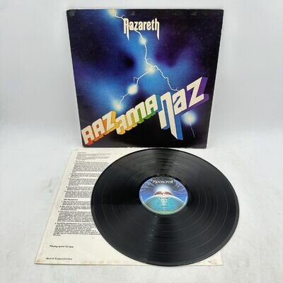 Nazareth - Razamanaz - Vinyl LP Mooncrest Label A-1U B-1U Press UK 1973