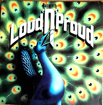 Nazareth Loud N Proud UK 1st Issue 1973 Vinyl Record Album LP VG+/VG