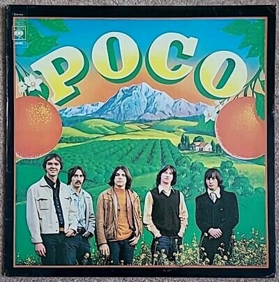 POCO-SELF TITLED 1970 VINYL ALBUM-CBS 64082 A1/B1 *VG/EX*