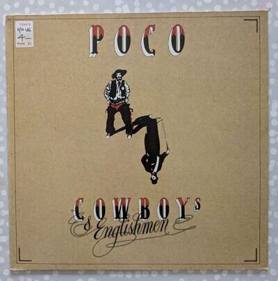 Poco Cowboys & Englishmen Vinyl Record MCA5288 1982 1st Press