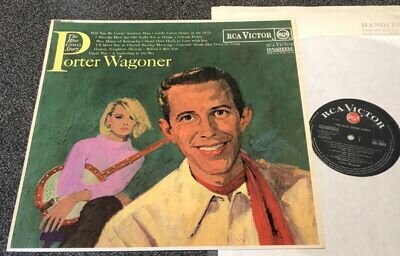 PORTER WAGONER-THE BLUE GRASS STORY-UK 1964 RCA VICTOR VINYL LP-RD 7693 (NM/NM)