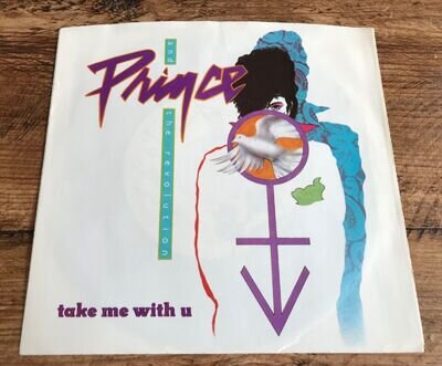 PRINCE – TAKE ME WITH U (1985) – USA 7-INCH – ALLIED RECORD COMPANY PRESSING