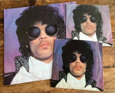 PRINCE – WHEN DOVES CRY (1984) – US WINCHESTER 7” / UK DAMONT 7” / UK PRS 12”