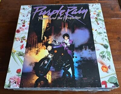 PRINCE AND THE REVOLUTION - PURPLE RAIN LP 925 110-1 WARNER BROS 1984 VG+!