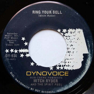 Mitch Ryder - Ring Your Bell (7", Single) (Very Good Plus (VG+))