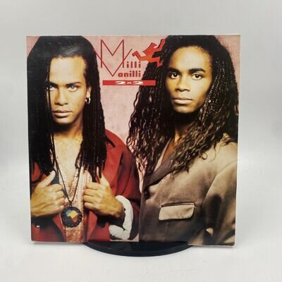 Milli Vanilli - Two x Two 1989 UK LP VG/VG