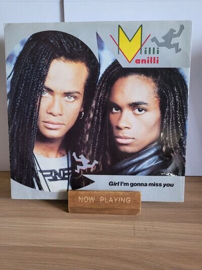 MILLI VANILLI-GIRL IM GONNA MISS YOU, 12"SINGLE,VINYL RECORD,1989 UK