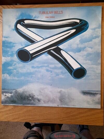 MIKE OLDFIELD - TUBULAR BELLS - VINYL LP RECORD - 1973 VIRGIN V2001