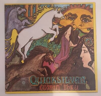 Quicksilver Messenger Service Comin Thru Capitol 72 Vinyl LP