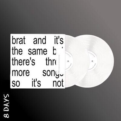 Charli XCX - BRAT and It's the Same... - White Vinyl - Pre Order 11/11/24