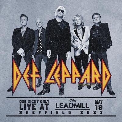 DEF LEPPARD - ONE NIGHT ONLY LIVE AT LEADMILL '23 2X VINYL LP PRESALE 11/10/24