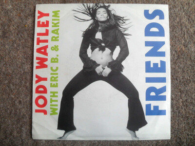 JODYWATLEY WITH ERIC B. & RAKIM: FRIENDS 1989 MCA RECORDS 45RPM EX+