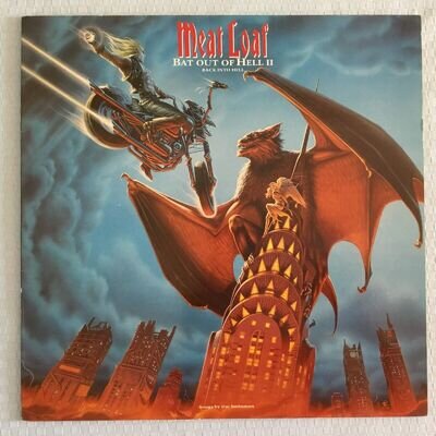 MEAT LOAF - BAT OUT OF HELL II: BACK INTO HELL - 1993 ISSUE - UK - EXCELLENT