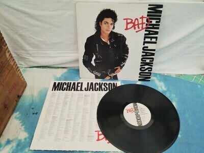 Michael Jackson - Bad LP, Album, Gat Epic 450290 1 - 1987 UK VINYL VG+